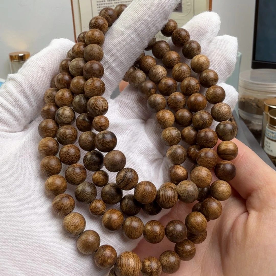 沉香沉香碎屑0.88规格老挝红土多圈31.6克