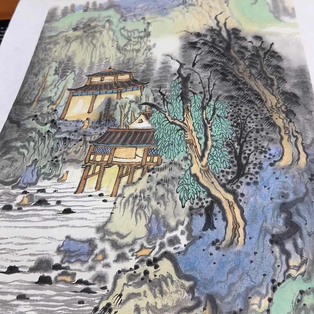 国画艺术品的作品