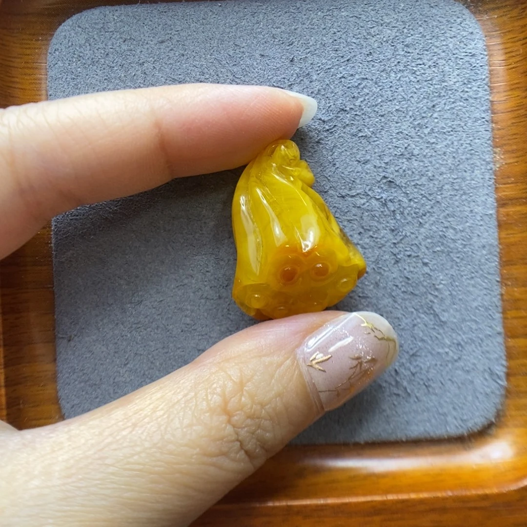 ****膀蜜蜡颈饰未镶嵌郎