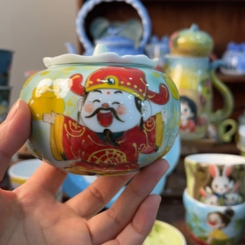 炉景德镇釉下手绘陶瓷