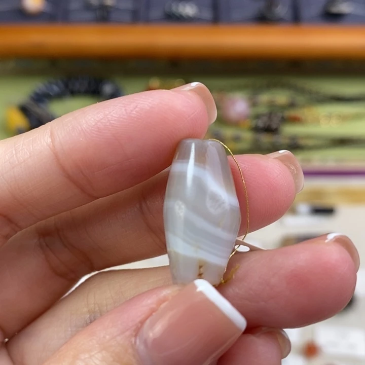 玛瑙/玉髓单珠未镶嵌