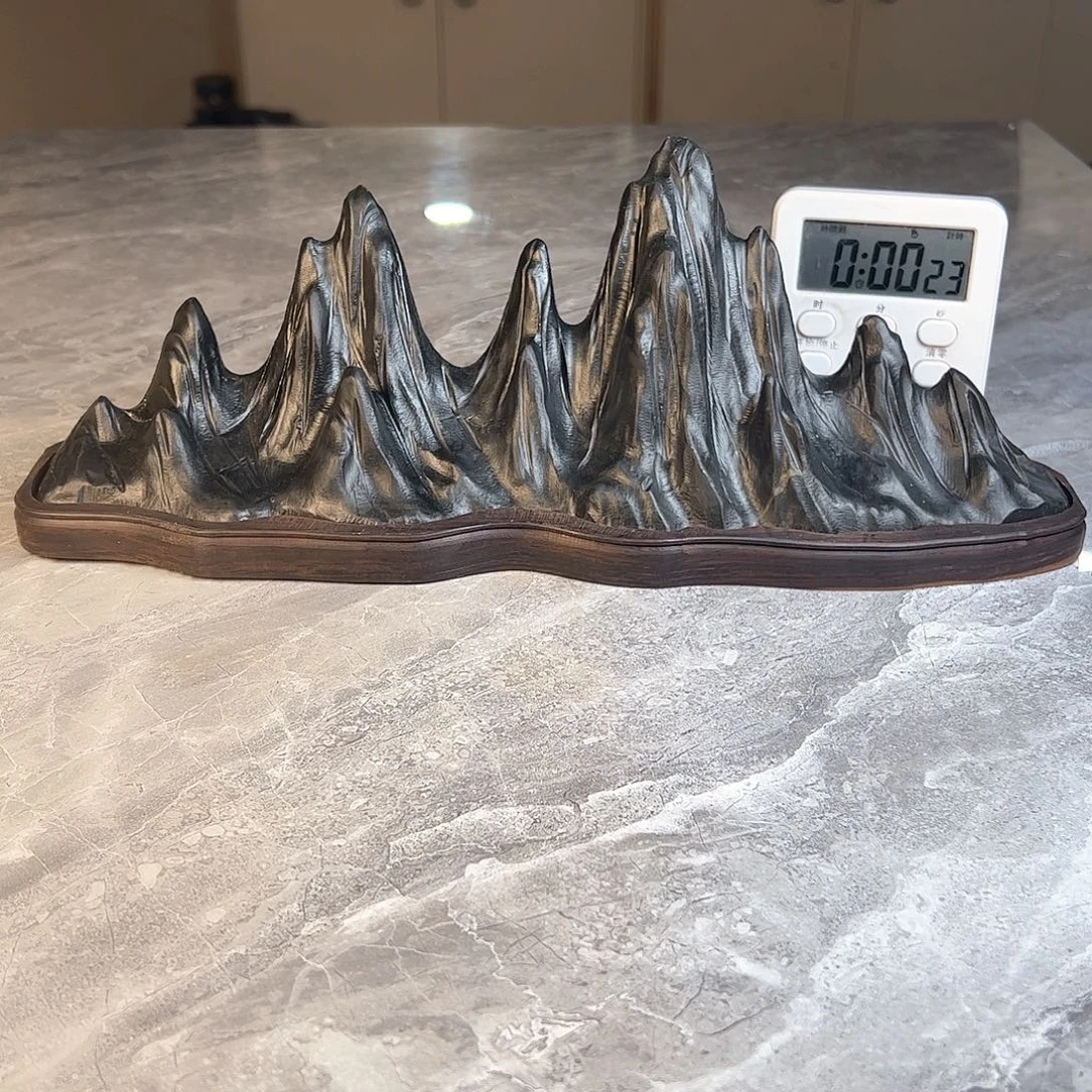 厚***物灵璧奇石观赏石摆件