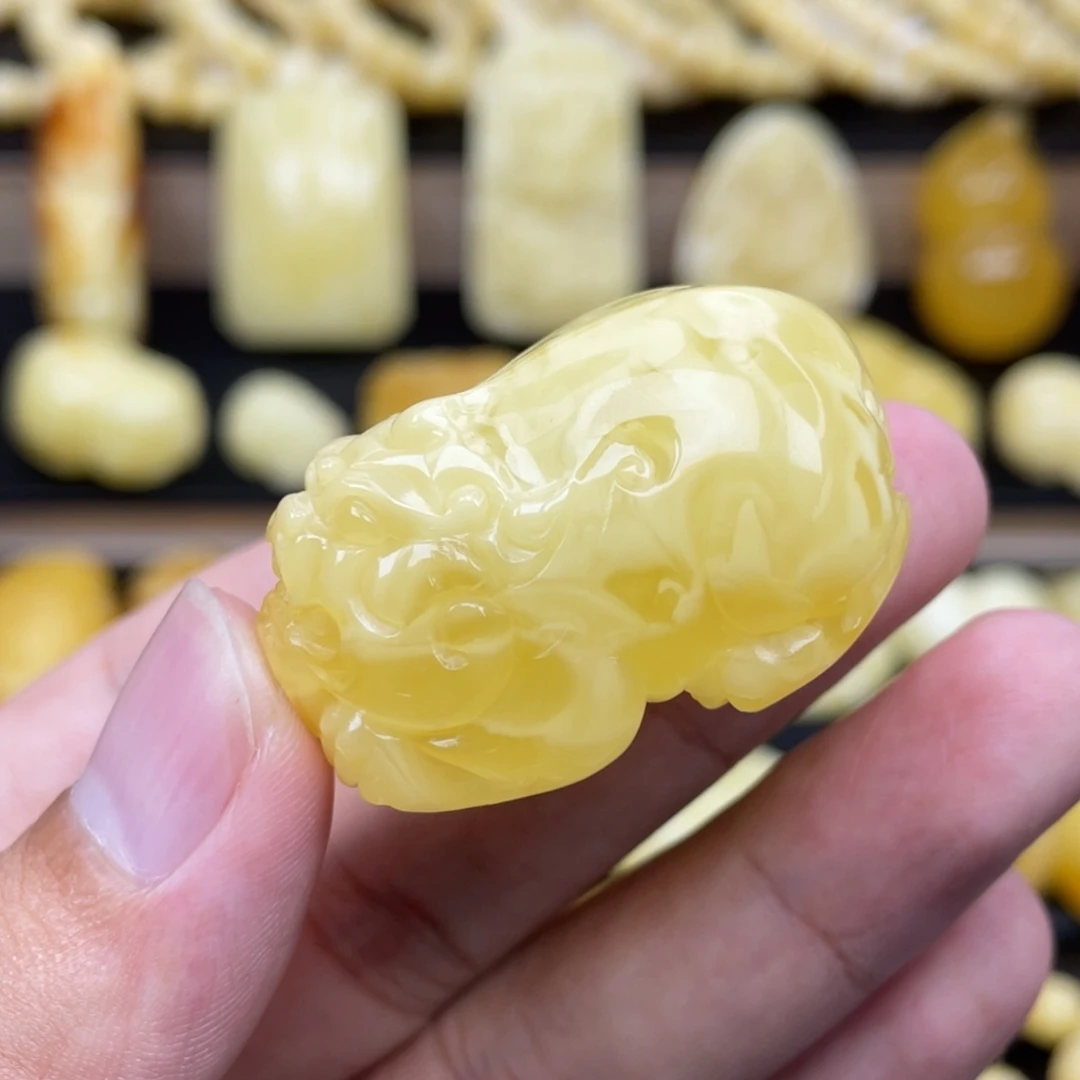 琥珀未镶嵌裸石琥珀蜜蜡