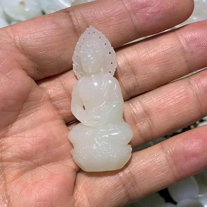 和田玉（白玉）颈饰未镶嵌B****g