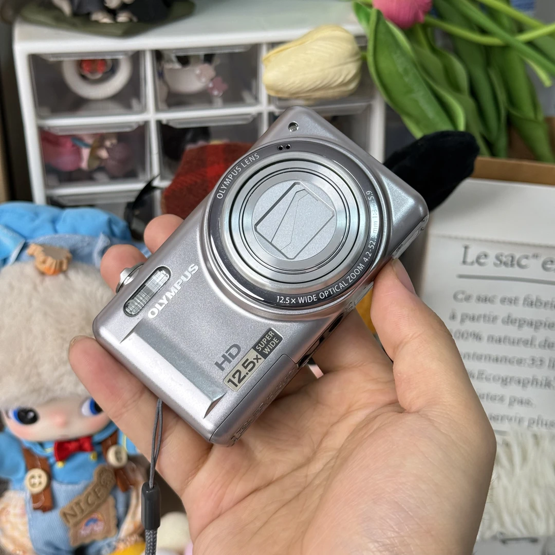 9新 Olympus/奥林巴斯 奥林巴斯vr320小长焦冷白1400万像素带配件