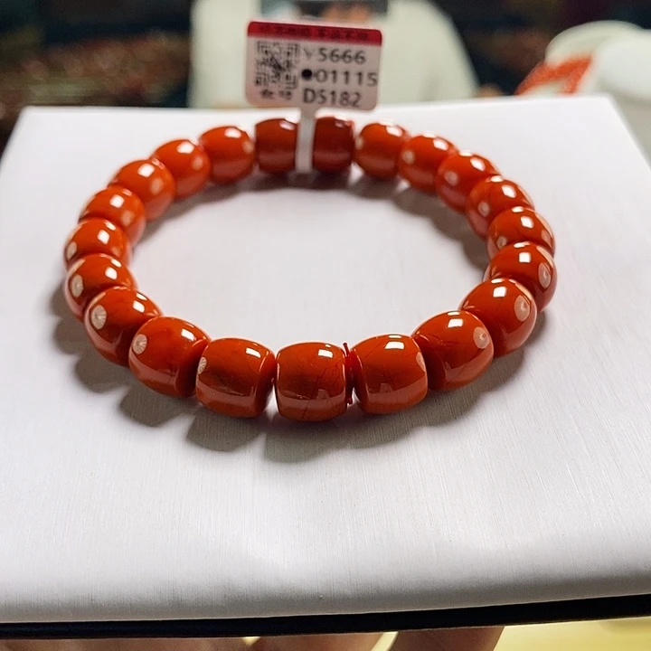 未镶嵌瓦西  10mm   多样性发一南红玛瑙