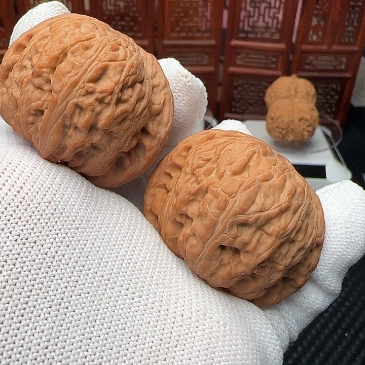 文玩核桃吊坠全品泥鳅背45尺