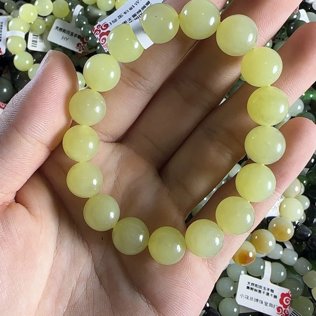 和田玉手链未镶嵌薯**弟166