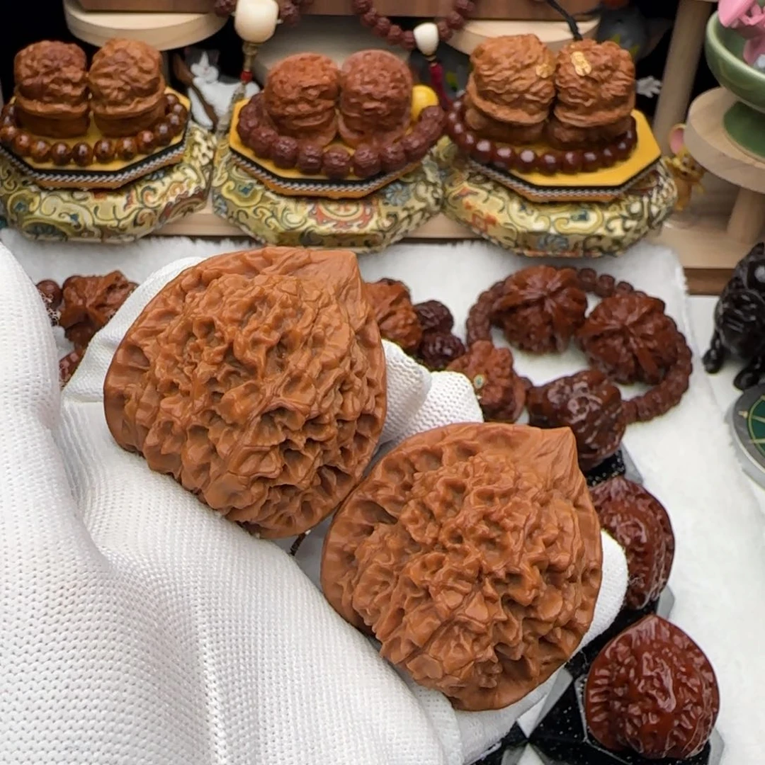 文玩核桃吊坠47官帽