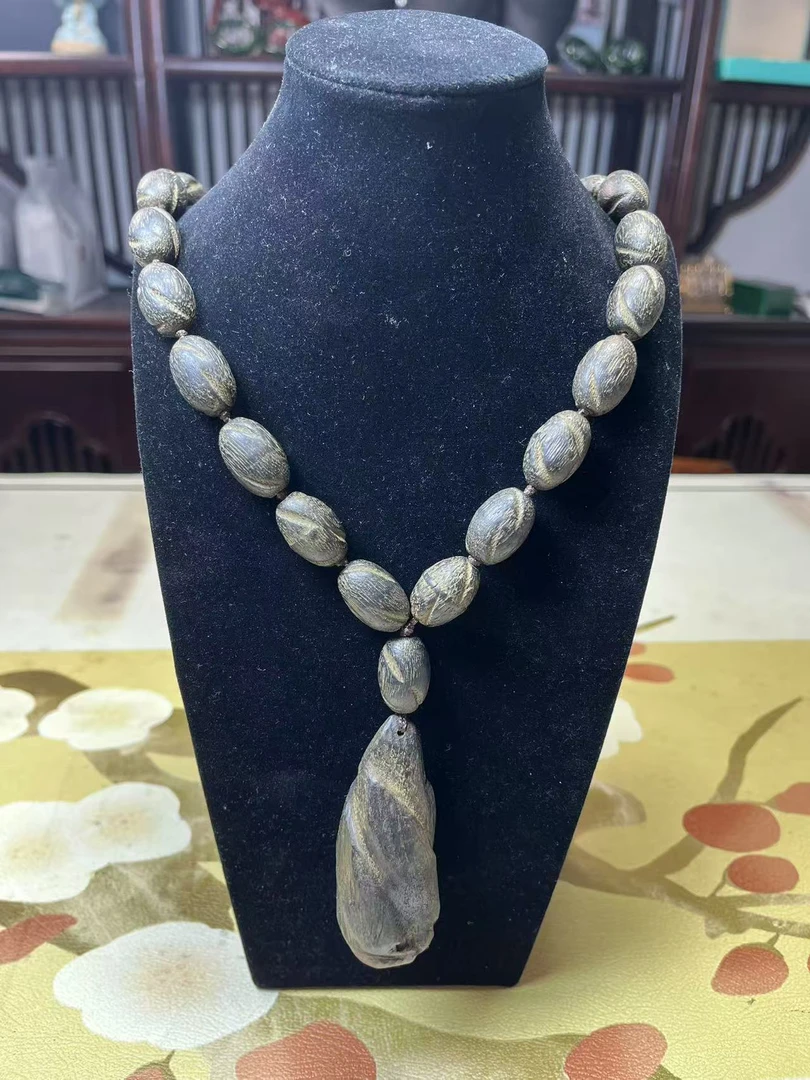 非金属木质项链 【甄选】高端凤蚁重楼