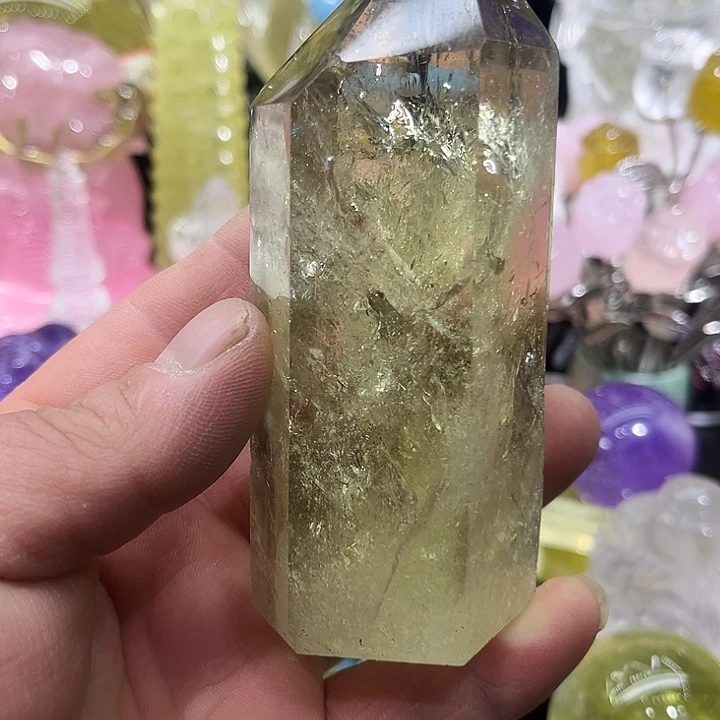 水晶未镶嵌珠宝半成品