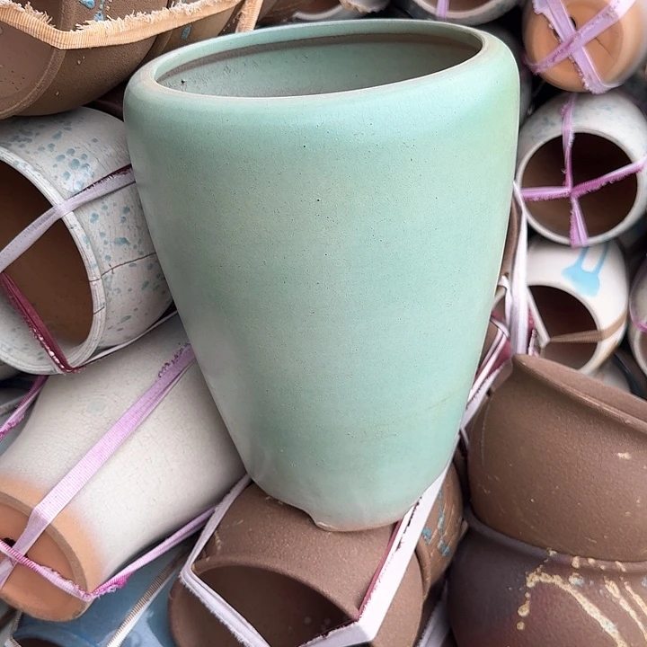 红陶微瑕花盆处理来啦