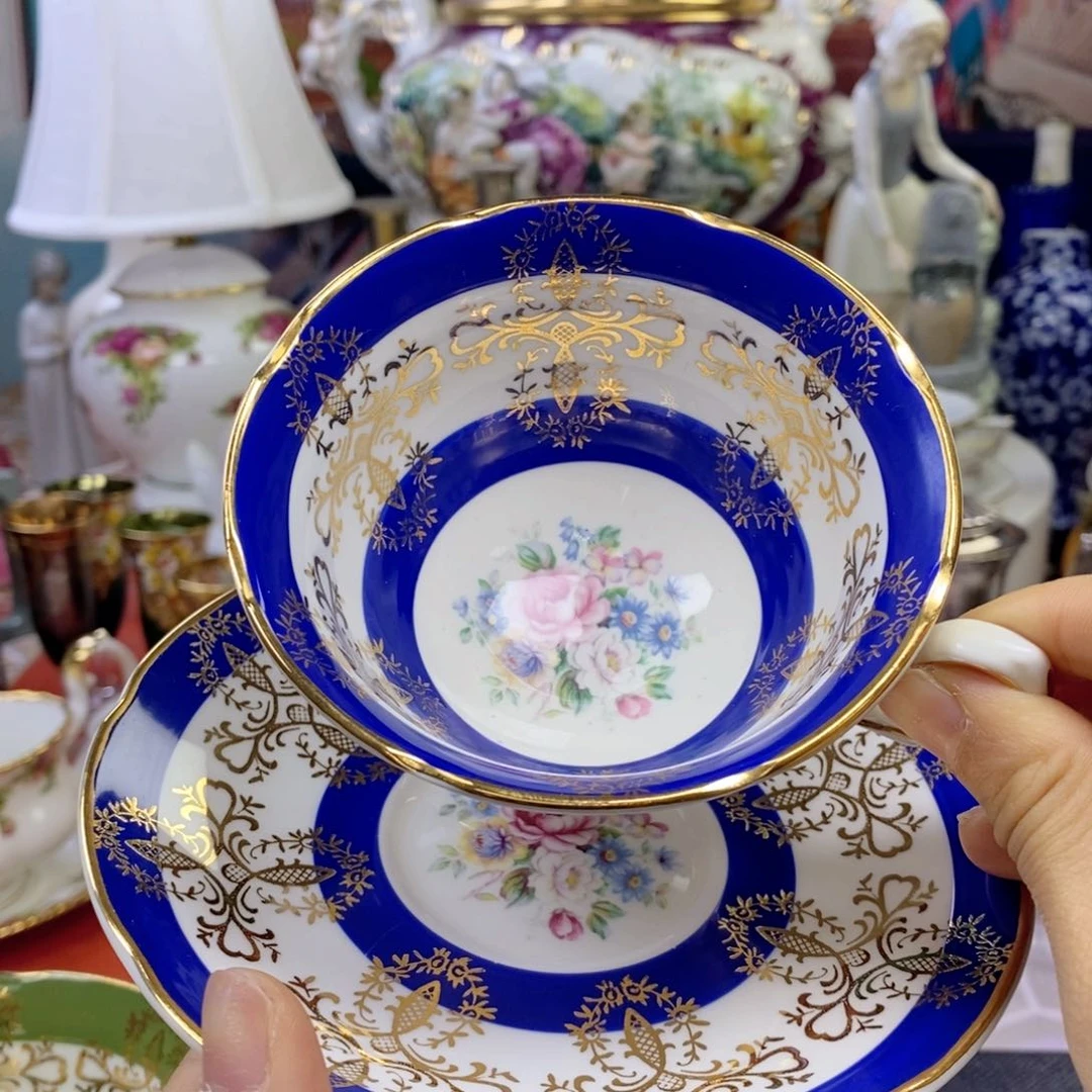 瓷器欧瓷咖啡杯水晶杯