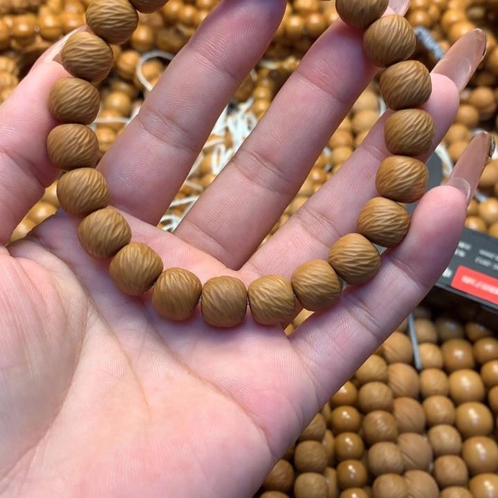 狼***舞猴头核桃手串全品拉丝云锦