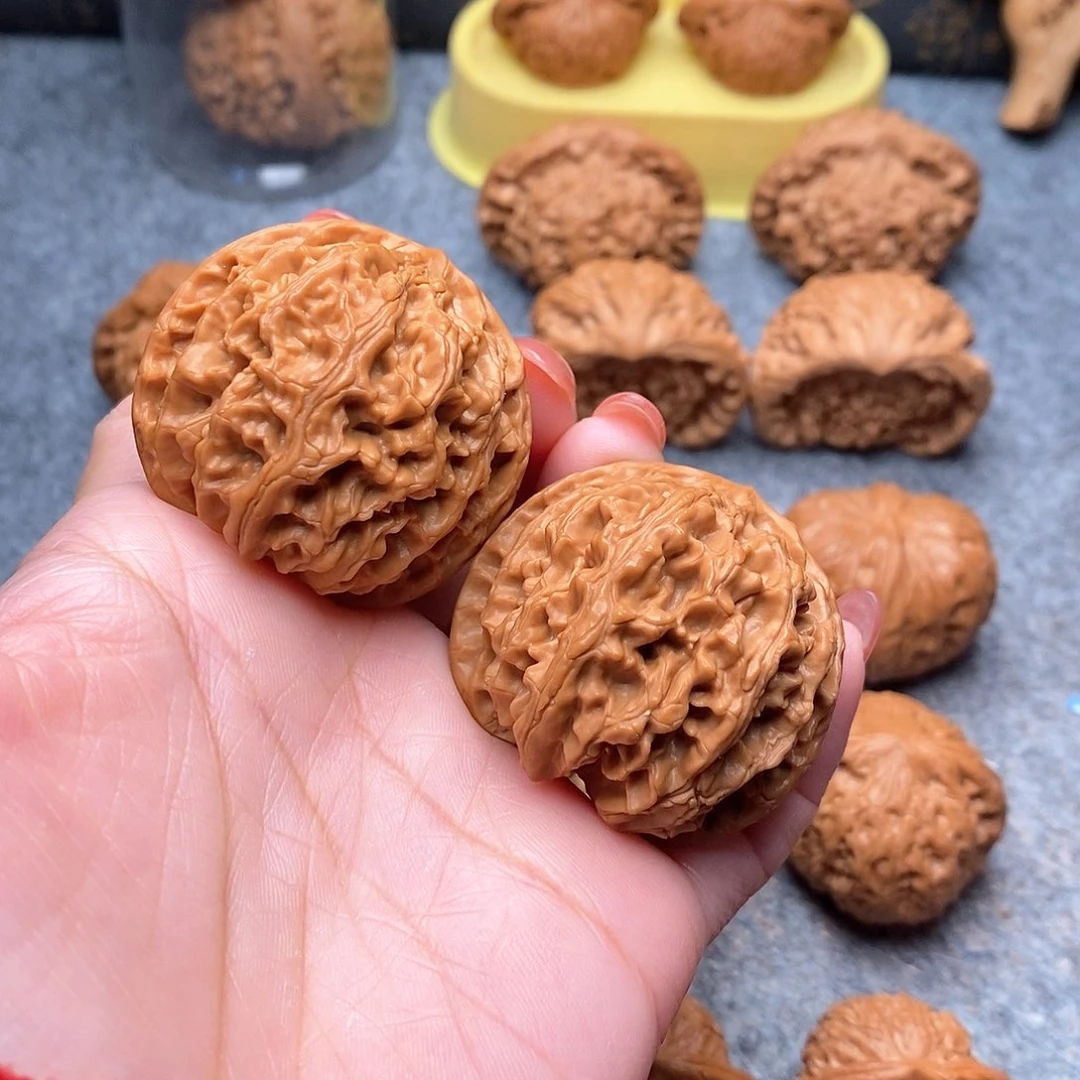 文玩核桃把件精品苹果43