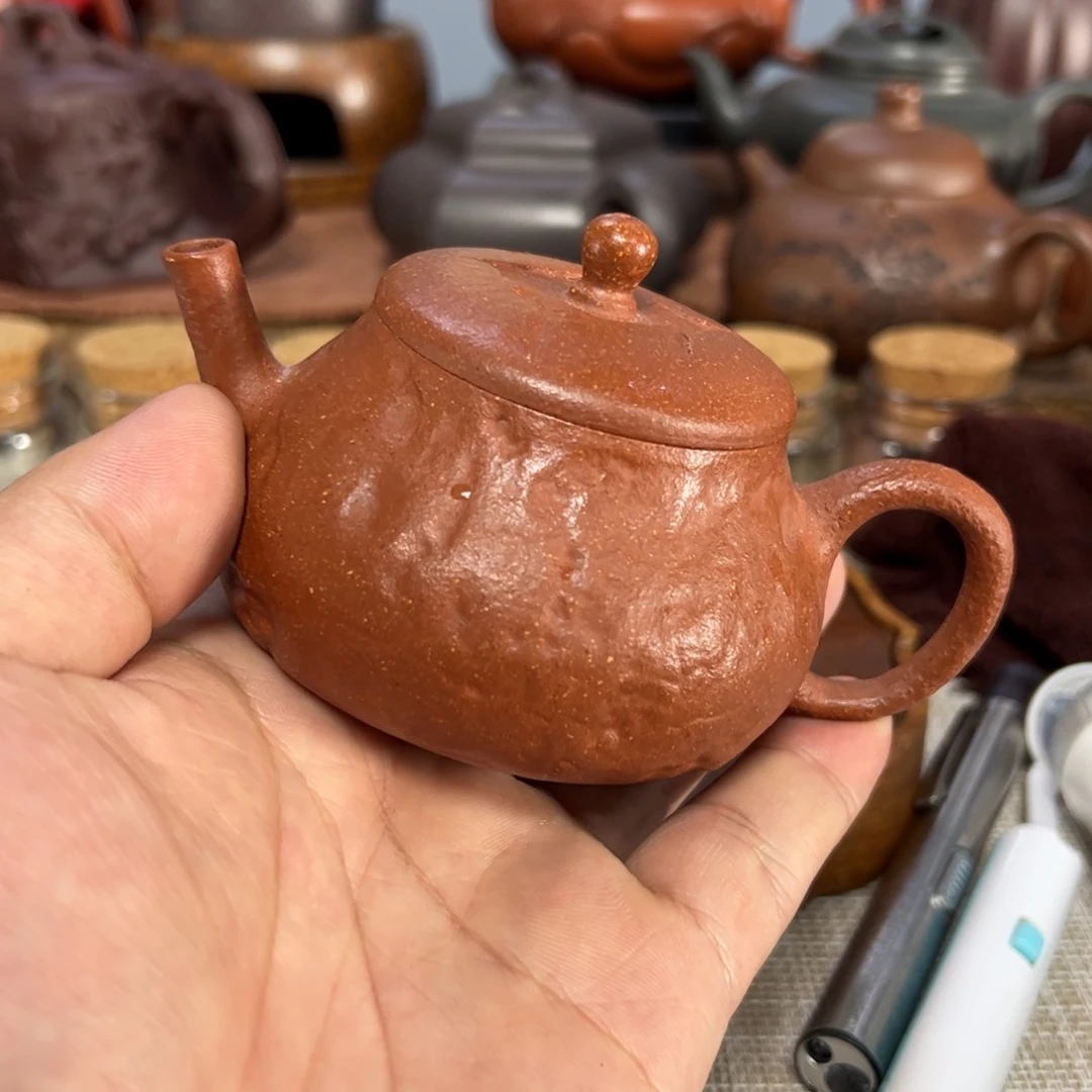 紫砂茶壶九*灵全手制作