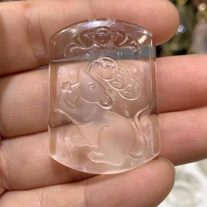 水晶颈饰未镶嵌王*龍天然