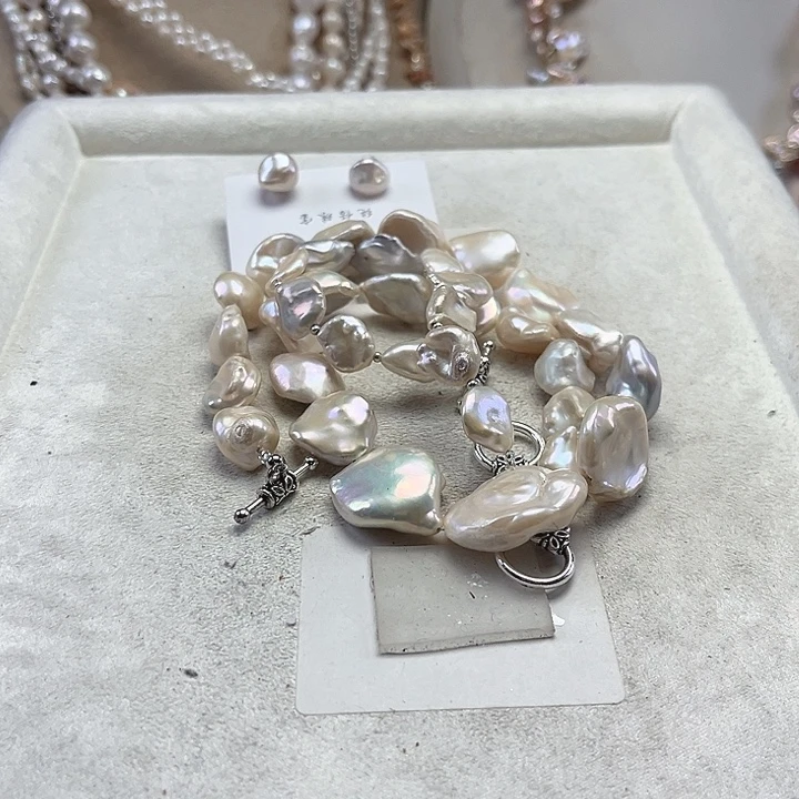 淡水珍珠套装未镶嵌【纯恬】