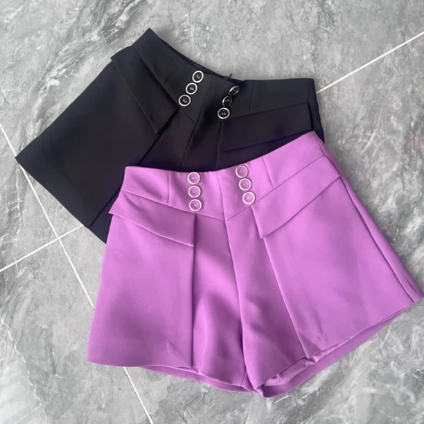 彬彬严选时尚春季新款南油设计师款百搭短裤6055