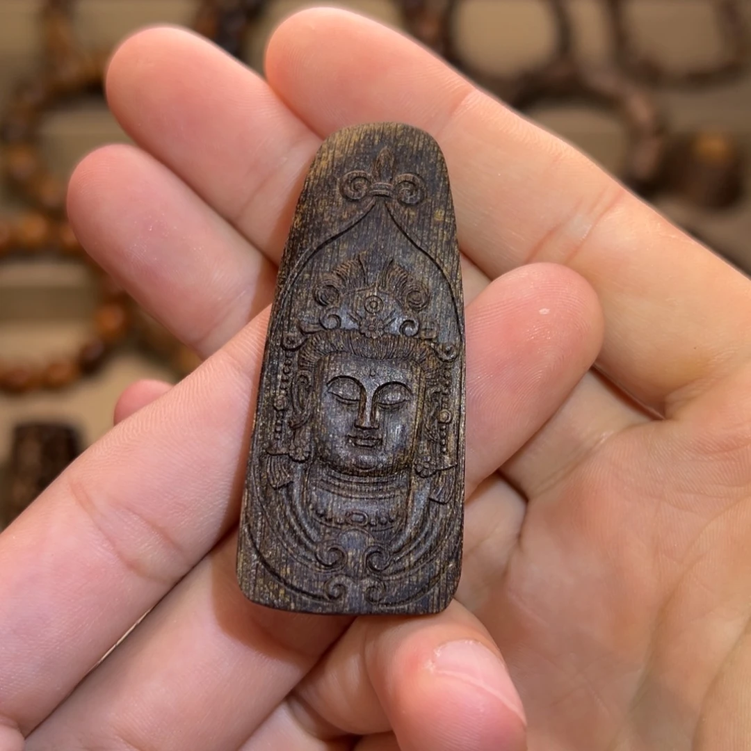 沉香吊坠达拉干老料4.9.2克