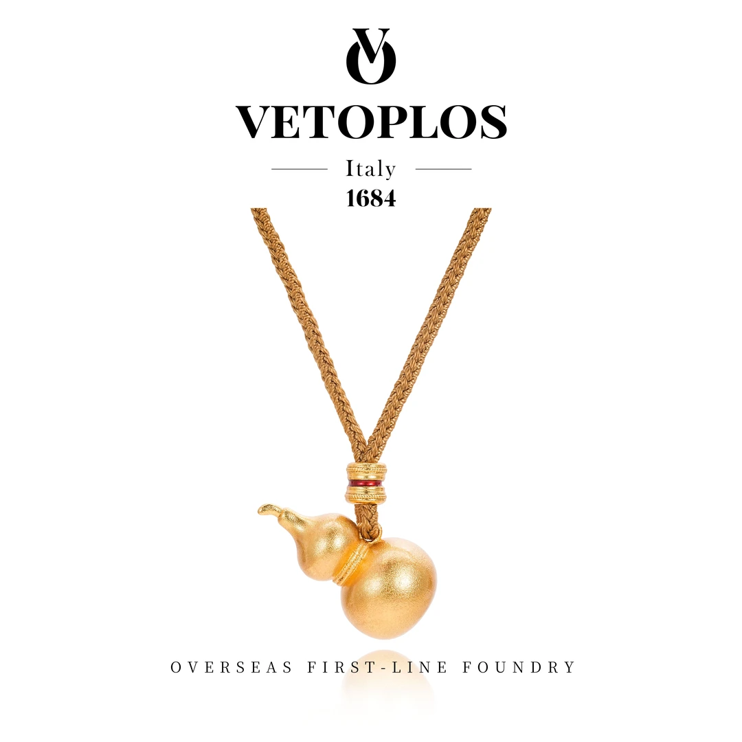 VETOPLOS★明星同款 新中式百搭葫芦项链 G0185