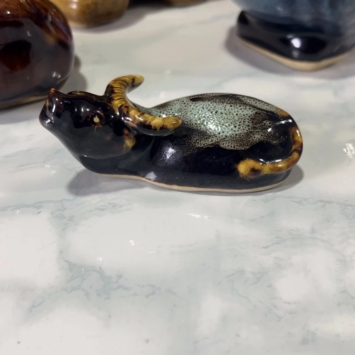瓷片七厂窑变款小水牛