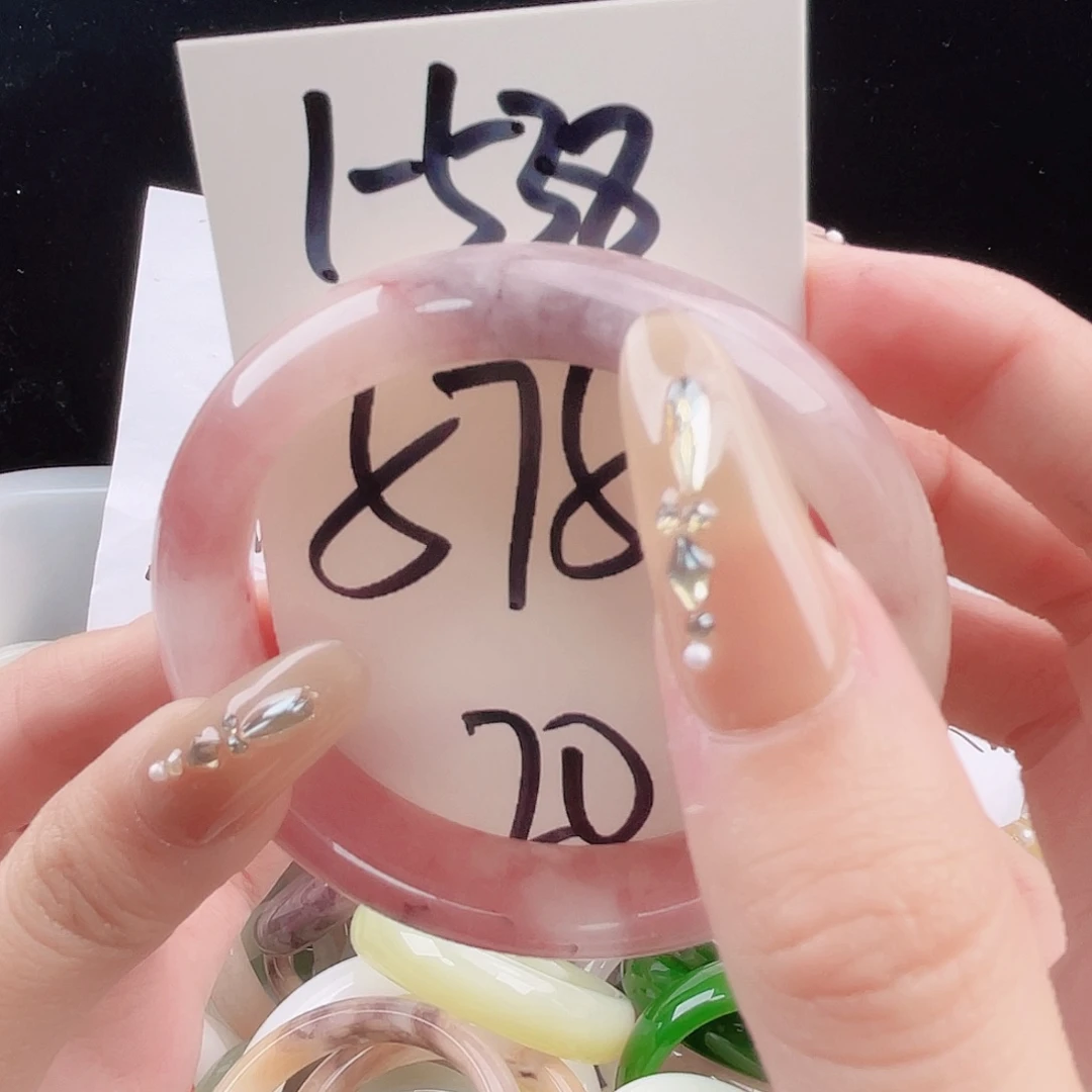 石英质玉未镶嵌手镯1-538