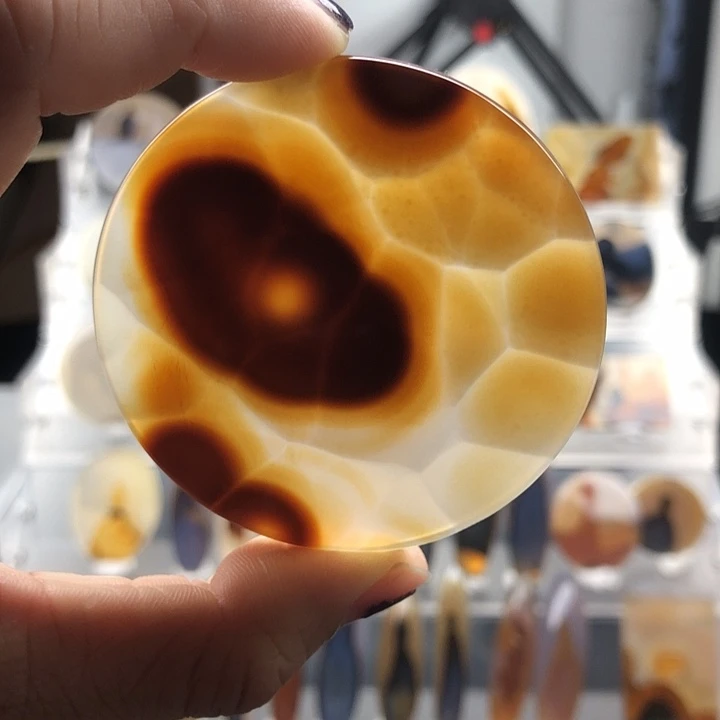 玛瑙/玉髓合金颈饰30