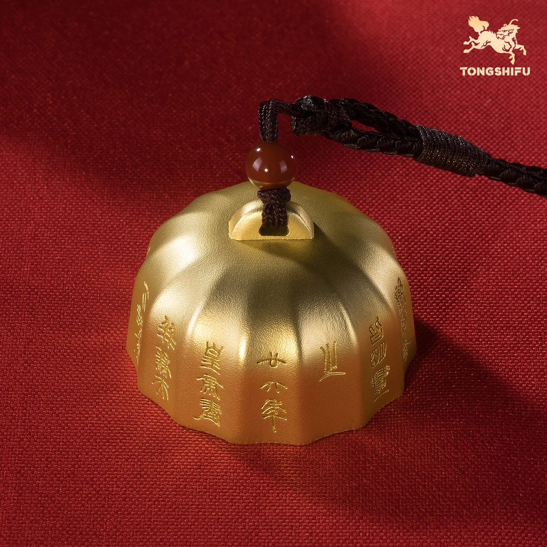 铜师傅《秦权》秦始皇诏文权镇纸 办公室书房秤砣铜摆件 创意手把件