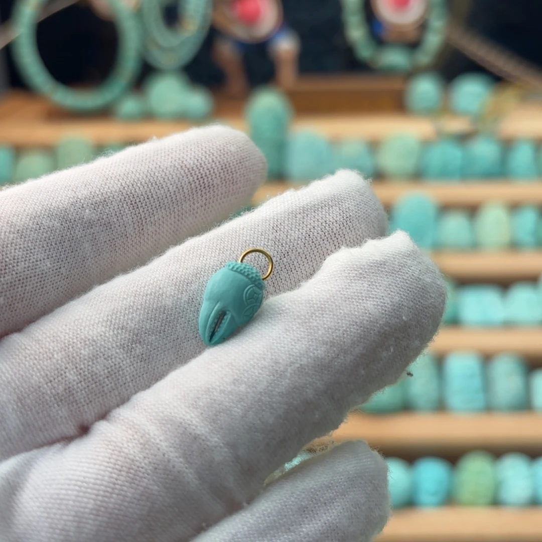 绿松石未镶嵌配饰