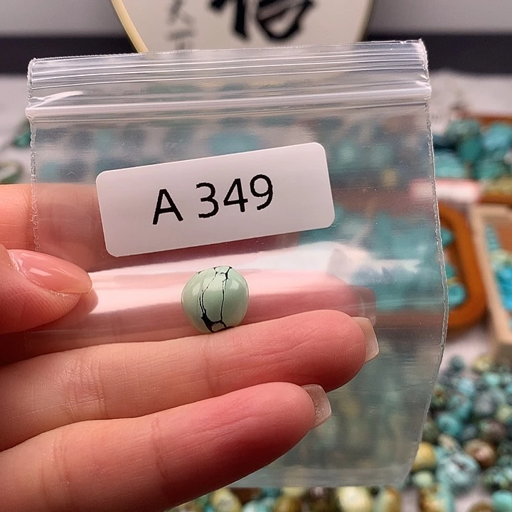 绿松石未镶嵌扣子扣子