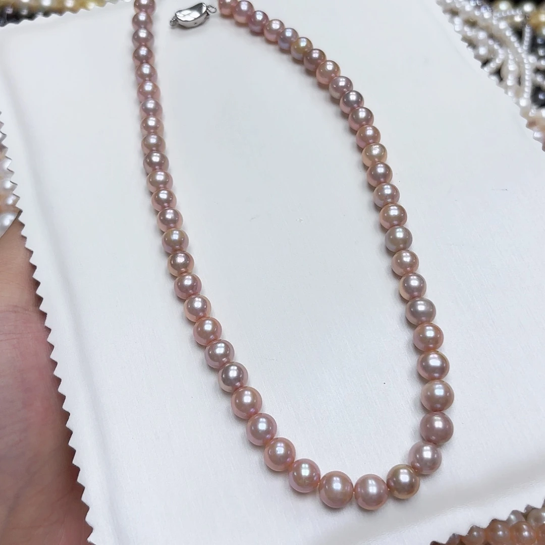 颈饰未镶嵌淡水珍珠7-9内 无核