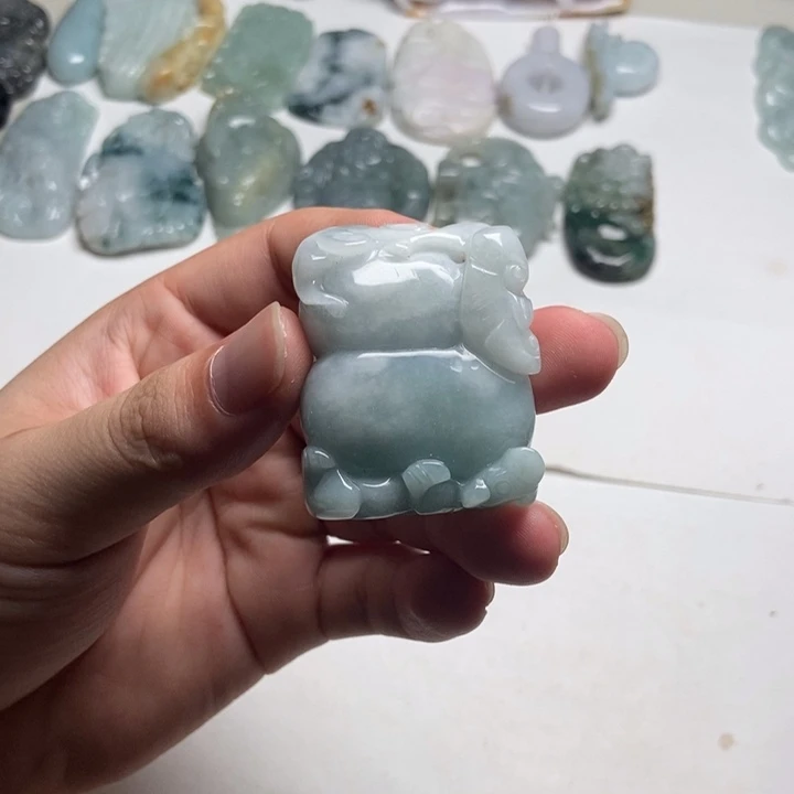 未镶嵌定制翡翠葫芦9