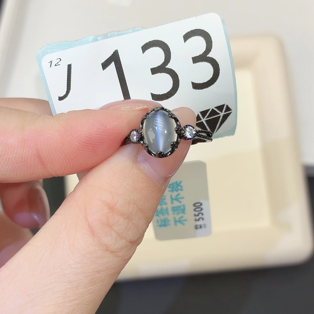 银S925镶嵌长石珠宝奇石