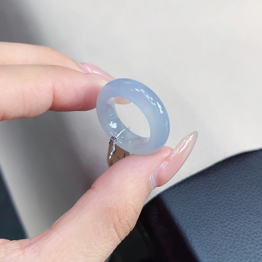 未镶嵌戒指翡翠8.9号