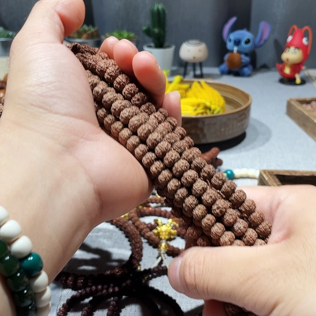 吊坠金刚菩提平细108全品。