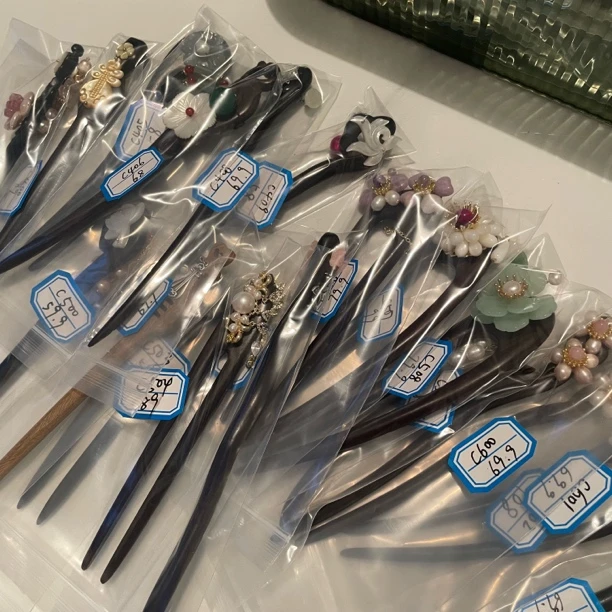 【孤品清】黑檀木发簪2