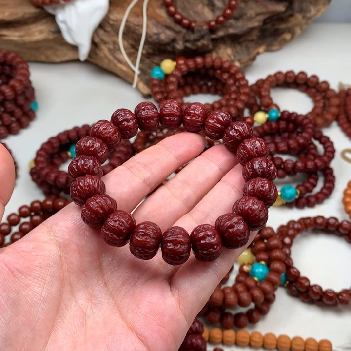 猴头核桃手串毕业八棱14