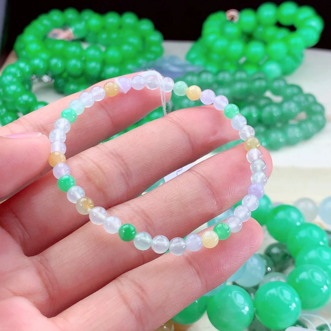 未镶嵌手链翡翠天然