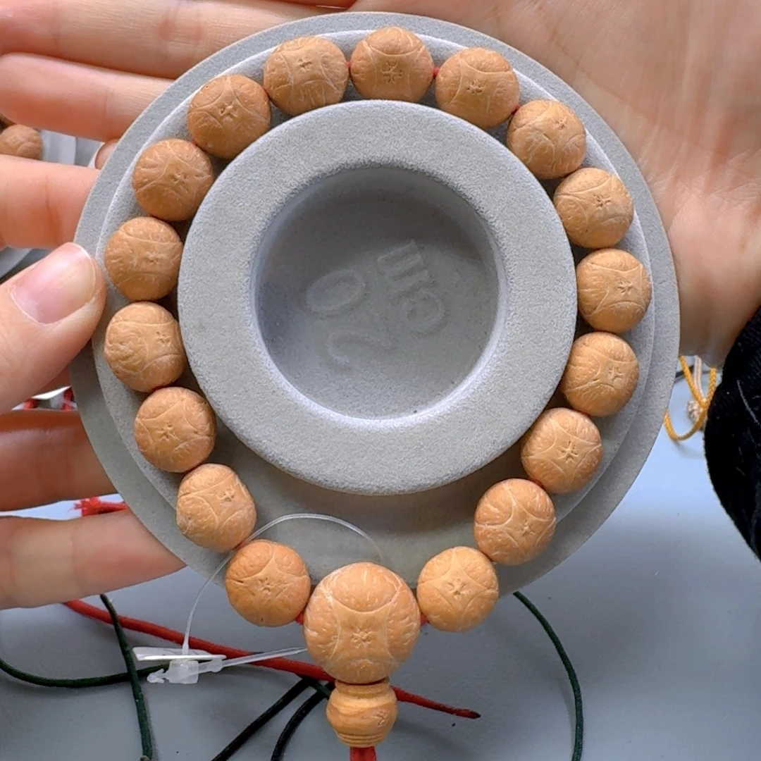 麒麟眼菩提手串14麒麟头货