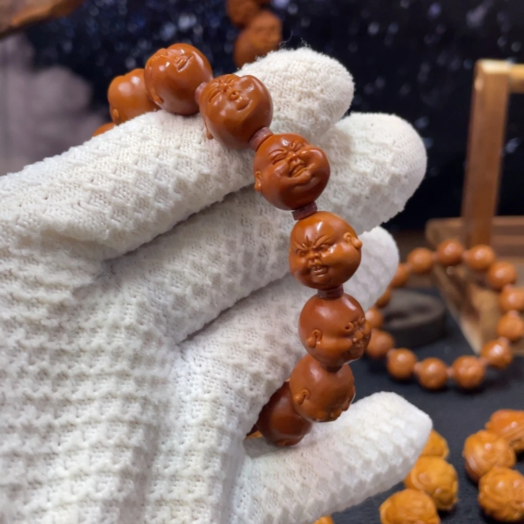 橄榄核手串/手链1.5人生百态老料