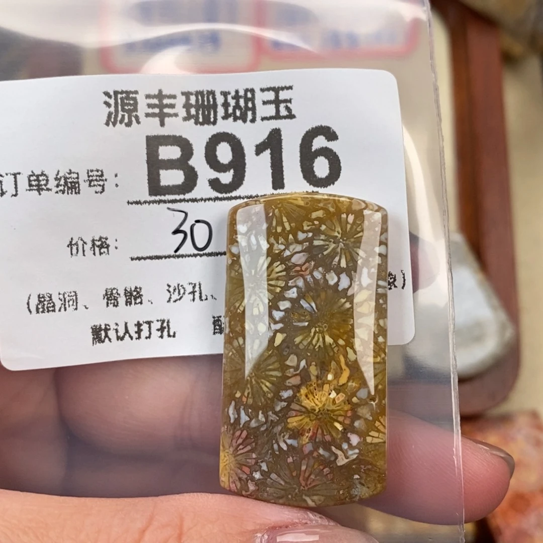 硅化玉颈饰未镶嵌绾