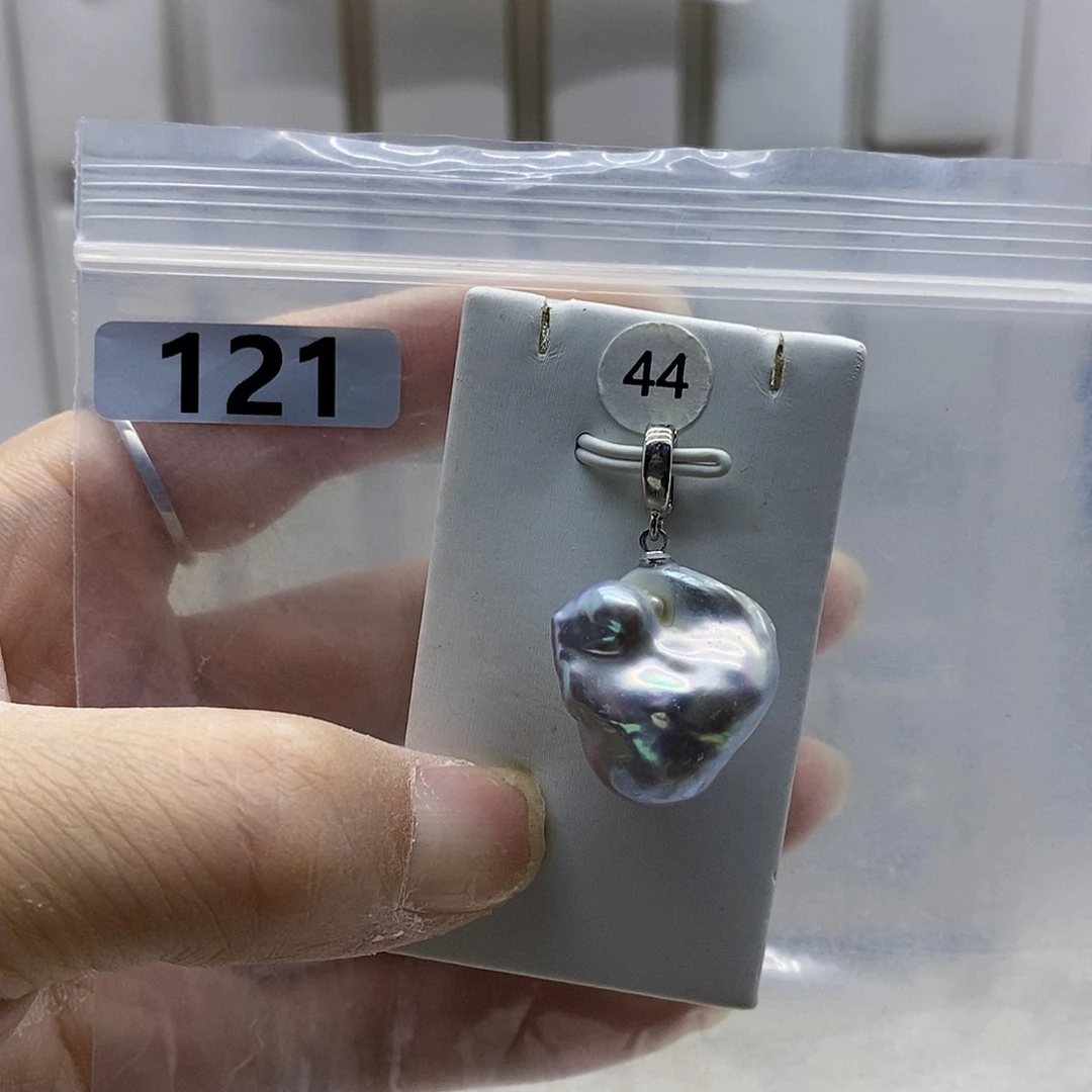 颈饰合金淡水珍珠