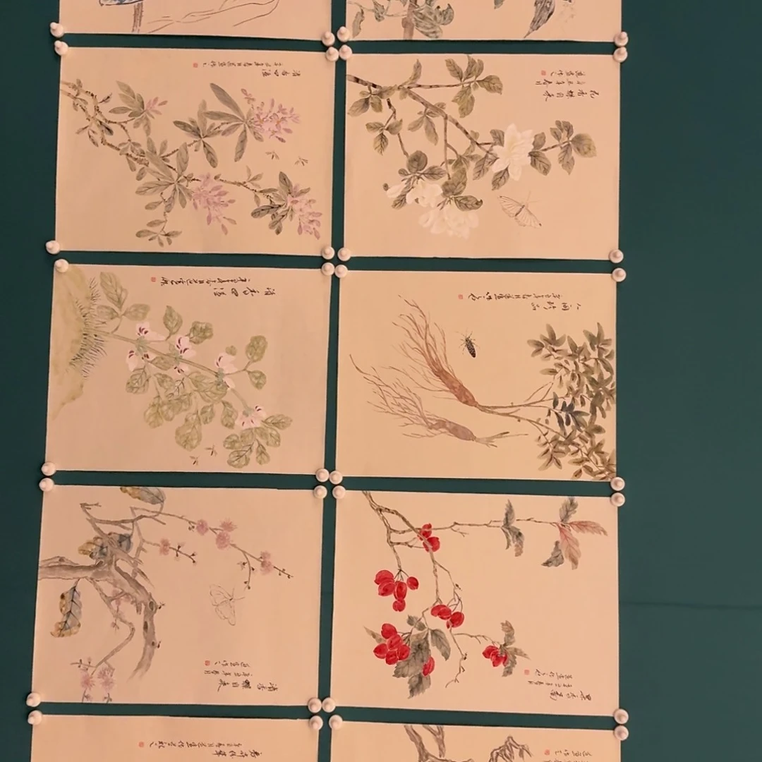 国画董老师作品画作