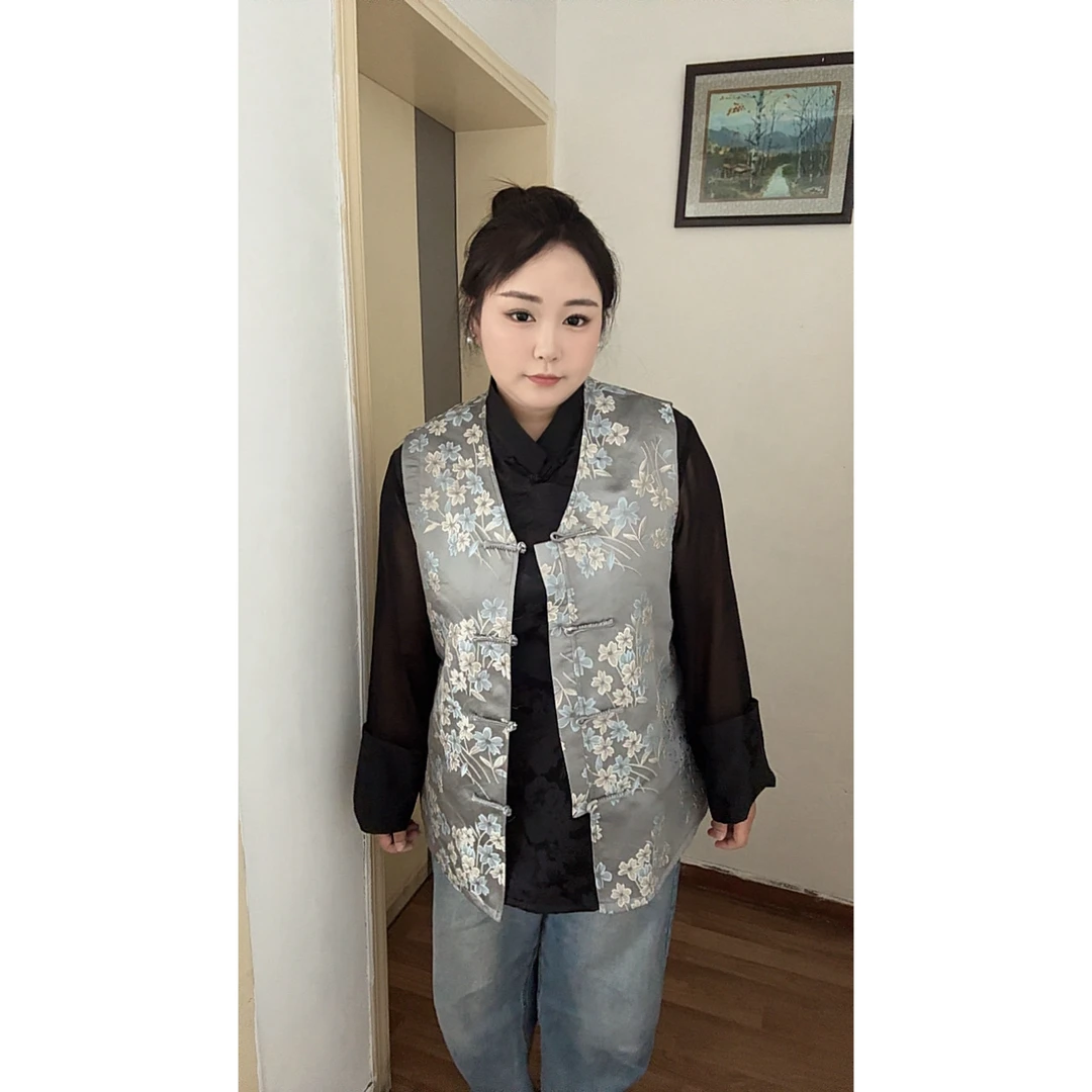 孜雍夏季新款马甲（4色）大码女装