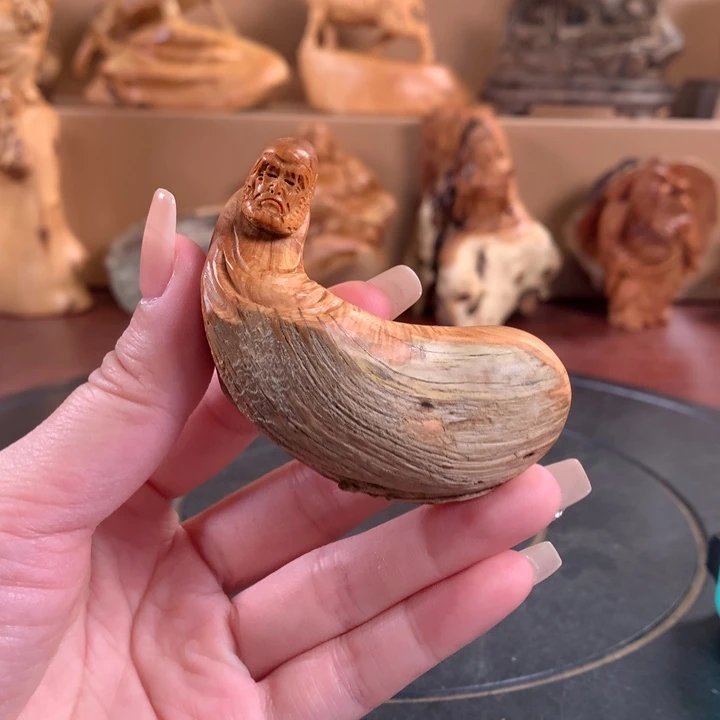 柏木（崖柏）根雕摆件