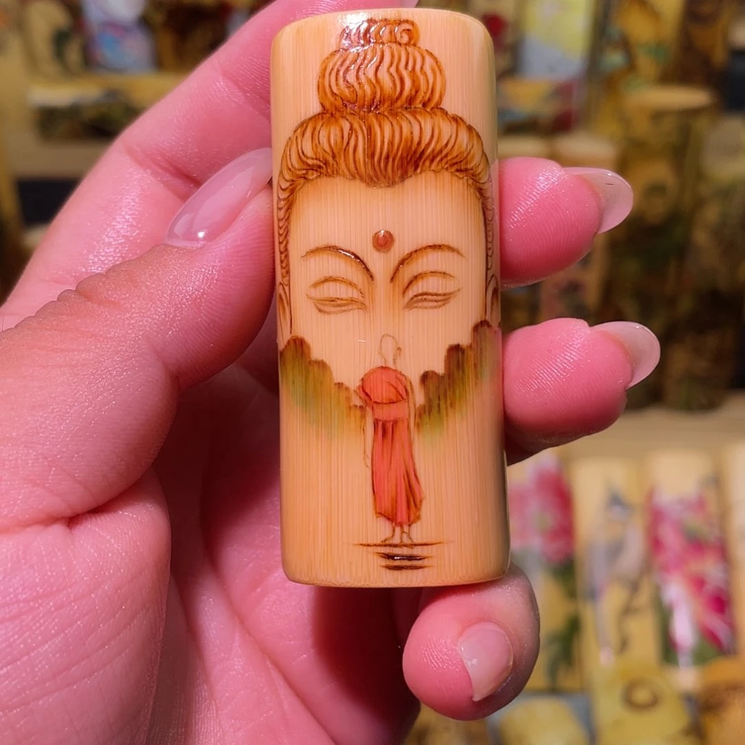 海***玉实心竹实心竹手工作品