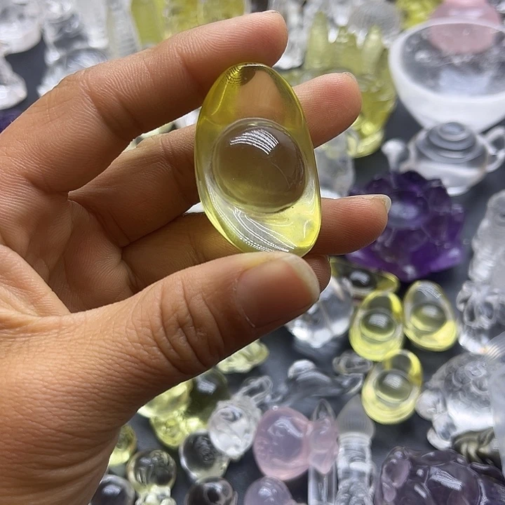 水晶摆件未镶嵌家****六摆件