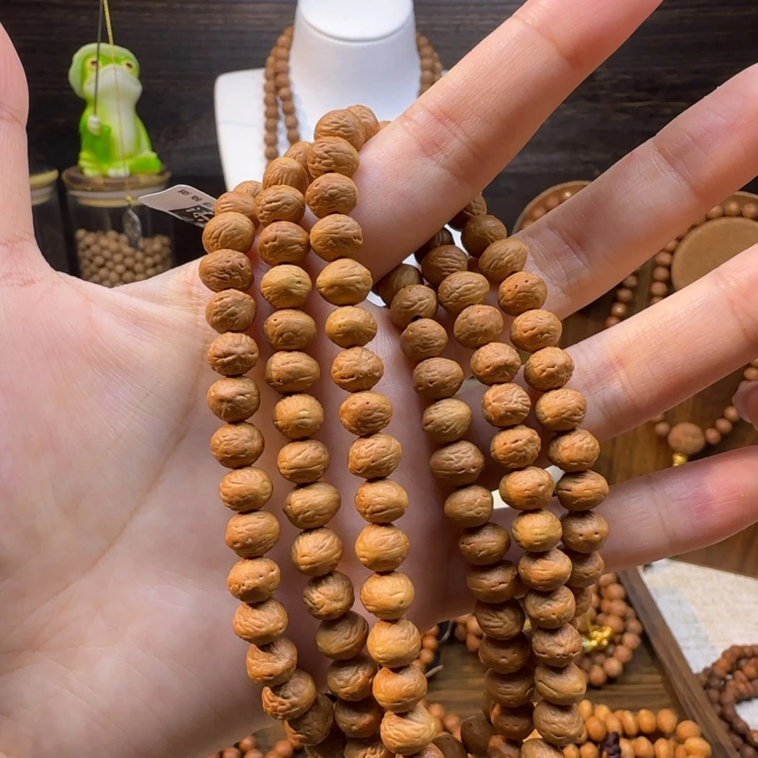 凤眼菩提吊坠国产酸枣核精品108颗