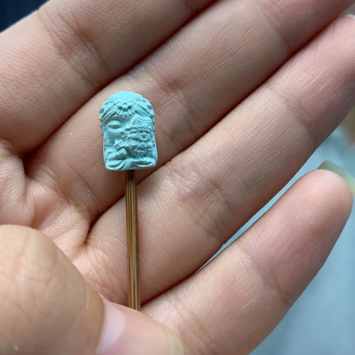 绿松石未镶嵌配饰